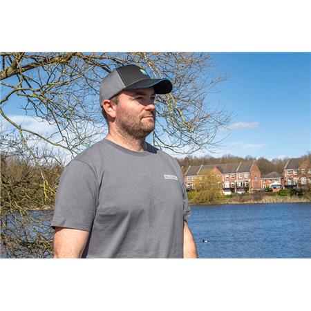 T-SHIRT KURZARM HERREN PRESTON INNOVATIONS GREY T-SHIRT - GRAU