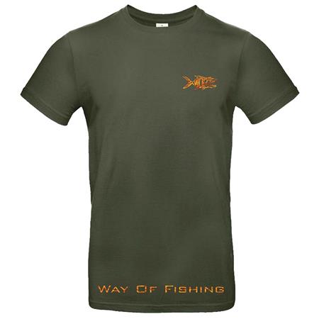 T-Shirt Kurzarm Herren W.O.F. Bonobo - Khaki