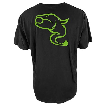 T-SHIRT KURZARM HERREN ZECK ZECK CATFISH BIG BOY T-SHIRT - SCHWARZ