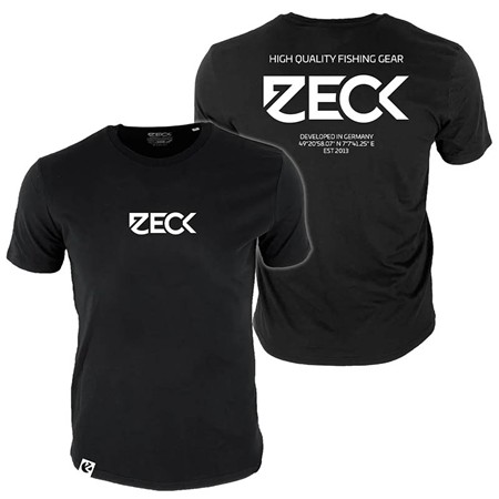 T-SHIRT KURZARM HERREN ZECK - SCHWARZ