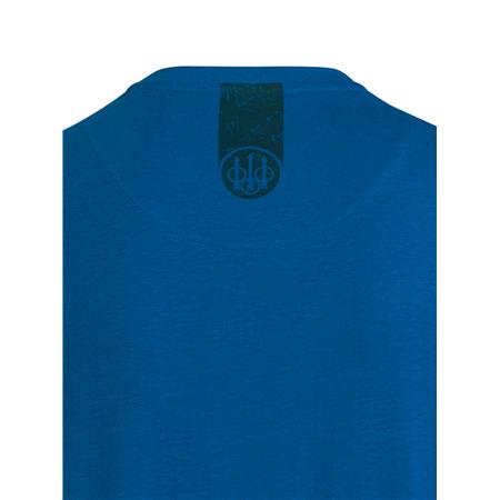 T-SHIRT KURZÄRMELIG FÜR HERREN - BLUE TWILIGHT BERETTA LOGO - BLUE TWILIGHT