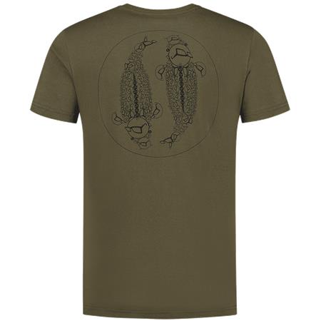 T-SHIRT KURZÄRMELIG FÜR HERREN - OLIVE KORDA MANDALA TEE - OLIVE