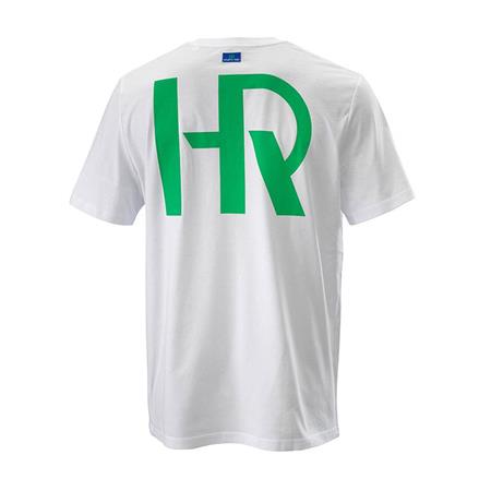 T-SHIRT KURZÄRMELIG FÜR HERREN - WEISS HEARTY RISE - BLANC