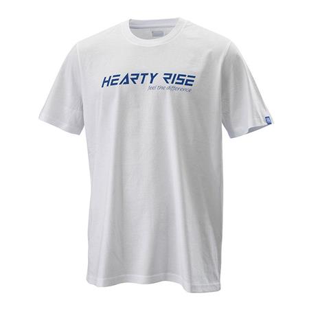 T-Shirt Kurzärmelig Für Herren - Weiss Hearty Rise - Blanc