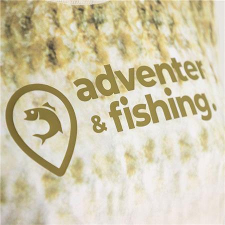 T-SHIRT LANGARM ADVENTER & FISHING BOZED ANTI UV