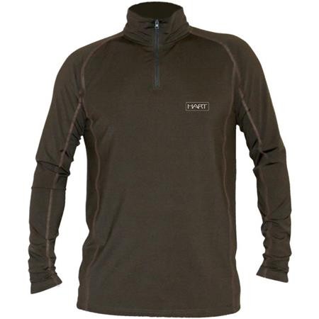 T-SHIRT LANGARM HERREN HART AKTIVA Z - VERT