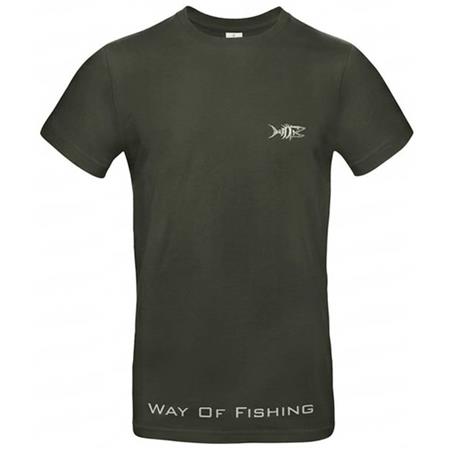 T-SHIRT LANGARM HERREN W.O.F. TERRE - GRÜN