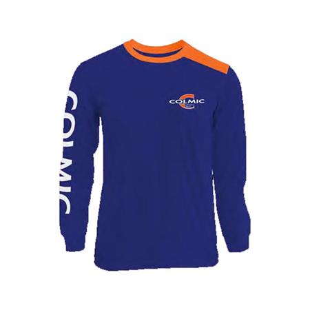 T-Shirt Långärmad Herr Colmic - Blå/Orange