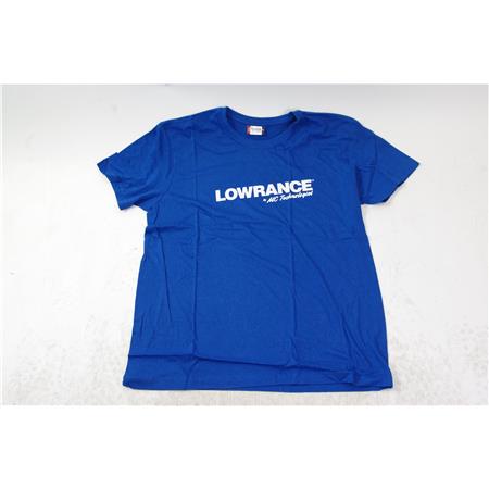 T Shirt Lowrance Basic Bleu - L