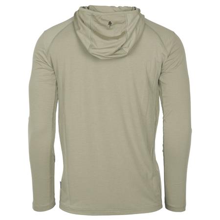 T-SHIRT MANCHE LONGUE HOMME PINEWOOD INSECTSAFE FUNCTION HOODIE - KAKI