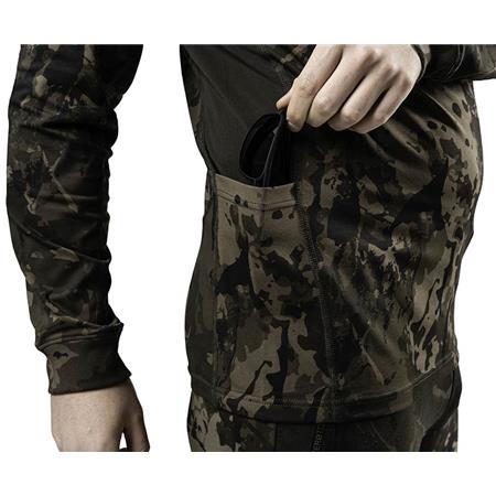 T-SHIRT MANGAS COMPRIDAS HOMEM NASH ZT LITE LUXE LONG SLEEVE T SHIRT CAMO - CAMUFLADO