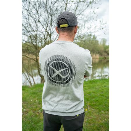 T-SHIRT MANGAS CURTAS HOMEM FOX MATRIX LARGE LOGO T-SHIRT - CINZA