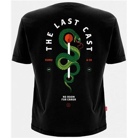 T-Shirt Mangas Curtas Homem Kumu The Last Cast - Preto