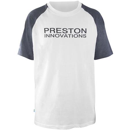 T-Shirt Mangas Curtas Homem Preston Innovations White T-Shirt Atacs