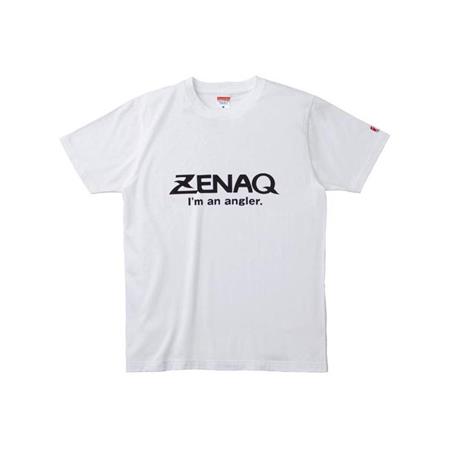 T-Shirt Mangas Curtas Homem Zenaq Branco