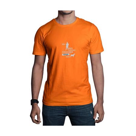 T-SHIRT MANICHE CORTE UOMO - ARANCIONE BARTAVEL NATURE T1050 - ORANGE