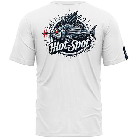 T-SHIRT MANICHE CORTE UOMO - BIANCO HOT SPOT DESIGN FUTURE MARLIN - BLANC