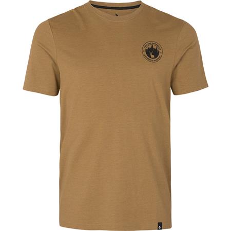 T-Shirt Maniche Corte Uomo - Bronzo Seeland Saker - Bronze