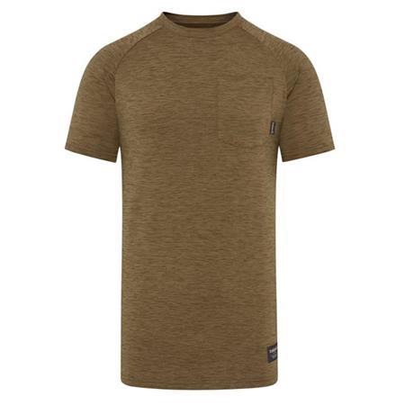 T-Shirt Maniche Corte Uomo - Cachi Trakker Techpro - Kaki