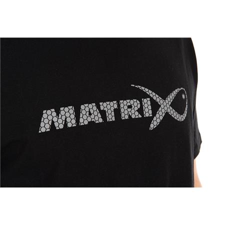 T-SHIRT MANICHE CORTE UOMO FOX MATRIX LARGE FADE T-SHIRT BLACK/GREY - NERO