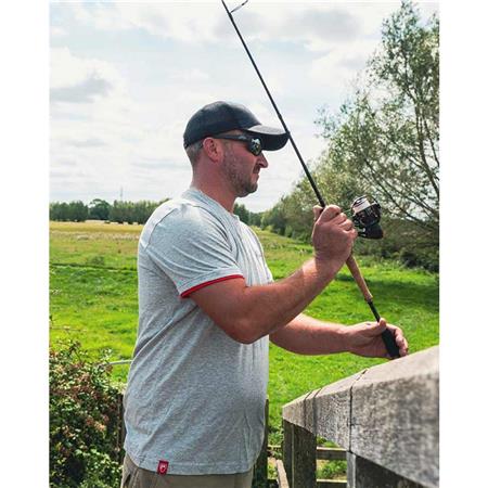 T-SHIRT MANICHE CORTE UOMO FOX RAGE VOYAGER TEES - GRIGIO CHIARO