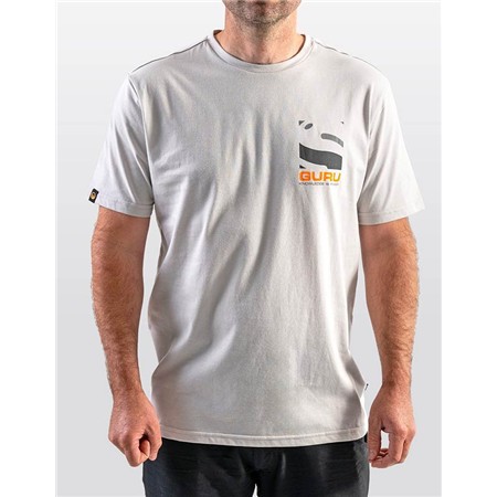 T-Shirt Maniche Corte Uomo Guru Magnify Tee - Grigio