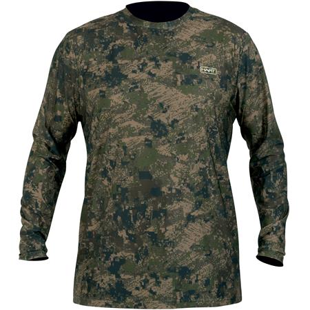 T-Shirt Maniche Corte Uomo Hart Ural-Tl Gris/Vert