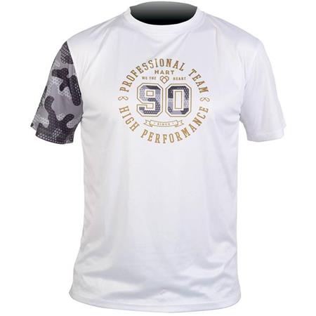 T-Shirt Maniche Corte Uomo Hart Vintage Ts Blanc/Marron
