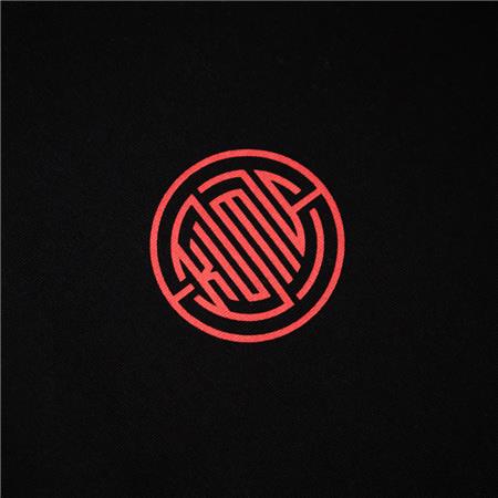 T-SHIRT MANICHE CORTE UOMO KUMU LOTUS - NERO