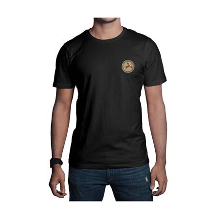 T-Shirt Maniche Corte Uomo - Nero Bartavel Nature Faisan - Noir