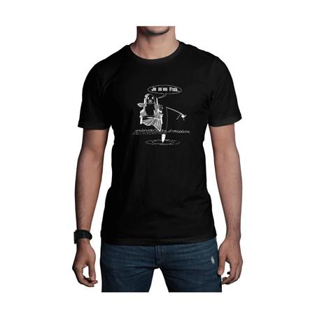 T-SHIRT MANICHE CORTE UOMO - NERO BARTAVEL NATURE T1063 - NOIR