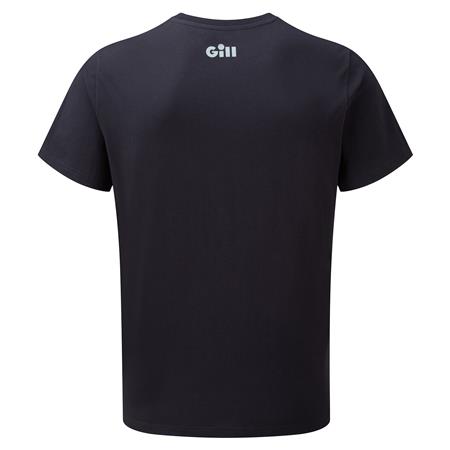 T-SHIRT MANICHE CORTE UOMO - NERO GILL GRAPHIC - NOIR