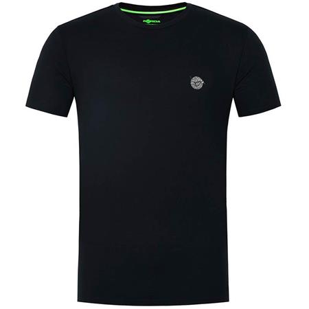 T-Shirt Maniche Corte Uomo - Nero Korda Birdsnest - Noir