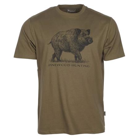 T-Shirt Maniche Corte Uomo Pinewood Wildboar