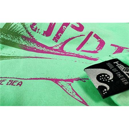 T-SHIRT MANICHE CORTE UOMO - VERDE HOT SPOT DESIGN TUNA - VERT