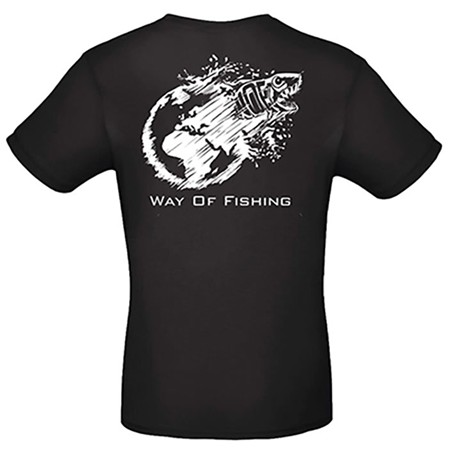 T-Shirt Maniche Corte Uomo W.O.F. Terre - Nero