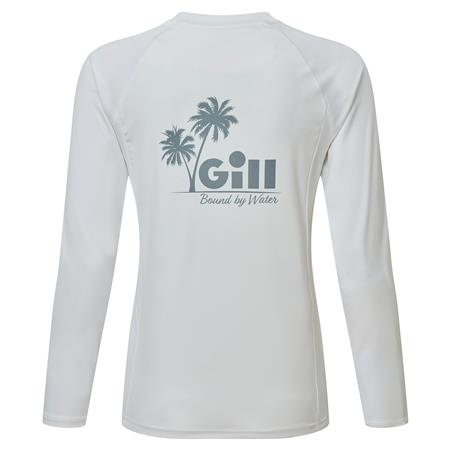 T-SHIRT MANICHE LUNGHE DONNA - BIANCO GILL XPEL TEC L/S - BLANC