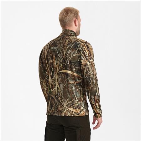 T-SHIRT MANICHE LUNGHE UOMO - REALTREE MAX 7 DEERHUNTER GAME ZIP - REALTREE MAX 7