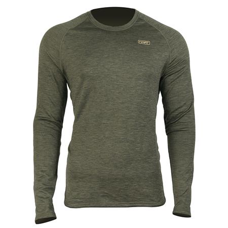 T-Shirt Maniche Lunghe Uomo - Verde Hart Trail-L - Vert