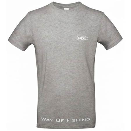 T-SHIRT MANICHE LUNGHE UOMO W.O.F. TERRE - GRIGIO CHIARO