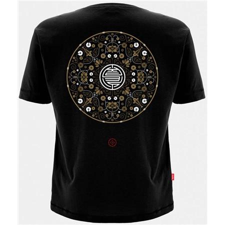 T-Shirt Med Korte Ærmer Herre Kumu Lotus - Sort