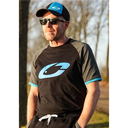 T-SHIRT MED KORTE ÆRMER TIL HERRE CRESTA CLUB T-SHIRT - SORT