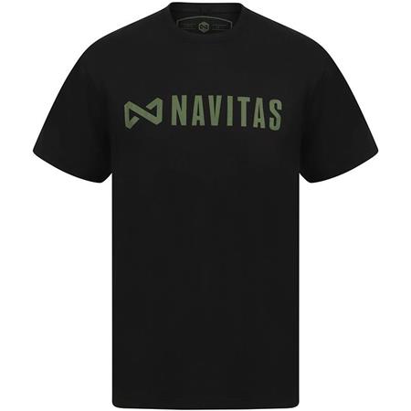 T-Shirt Med Korte Ærmer Til Herre Navitas Core T-Shirt - Sort