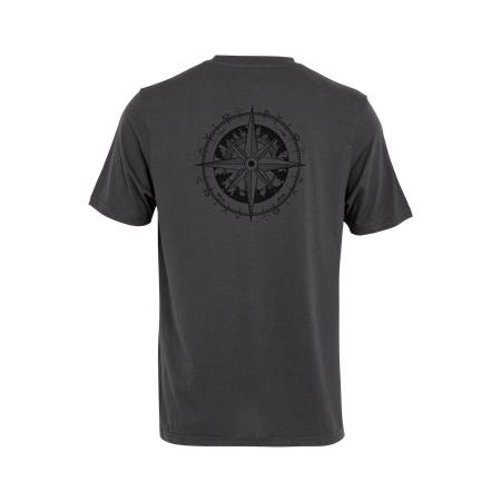 T-SHIRT MED KORTE ÆRMER TIL MÆND AVID CARP BEARING T-SHIRT - GRÅ