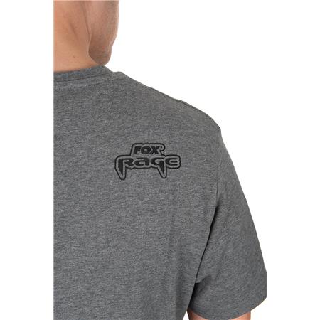 T-SHIRT MED KORTE ÆRMER TIL MÆND FOX RAGE VOYAGER GREY T-SHIRT - GRÅ