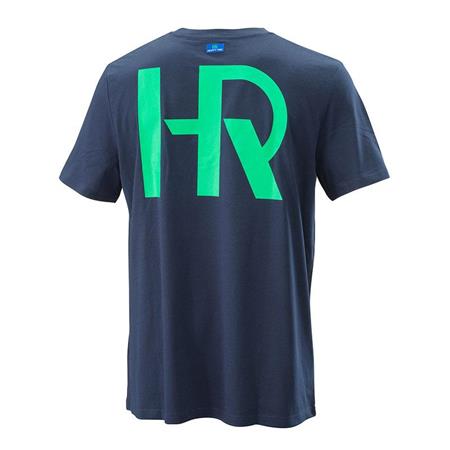 T-SHIRT MED KORTE ÆRMER TIL MÆND HEARTY RISE - MARINEBLÅ