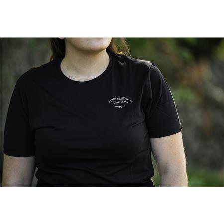 T-SHIRT MED KORTE ÆRMER TIL MÆND KUMU CARP GODS - SORT