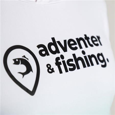 T-SHIRT MED LANGE ÆRMER TIL MÆND ADVENTER & FISHING GOLON ANTI UV - BLÅ