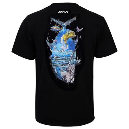 T-Shirt Męski Z Krótkim Rękawem Bkk Short Sleeve Casual Shirt Brand Values Gt - Czarny