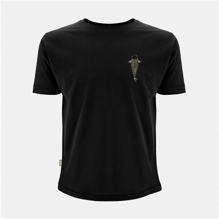 T-SHIRT MĘSKI Z KRÓTKIM RĘKAWEM KUMU MAKE YOUR OWN LUCK - CZARNY